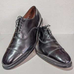 Allen Edmonds Park Avenue Black Oxford Cap Toe 10C